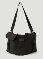 MM6 Maison Margiela - Messenger Crossbody Bag in Black