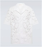 Valentino Floral cotton bowling shirt