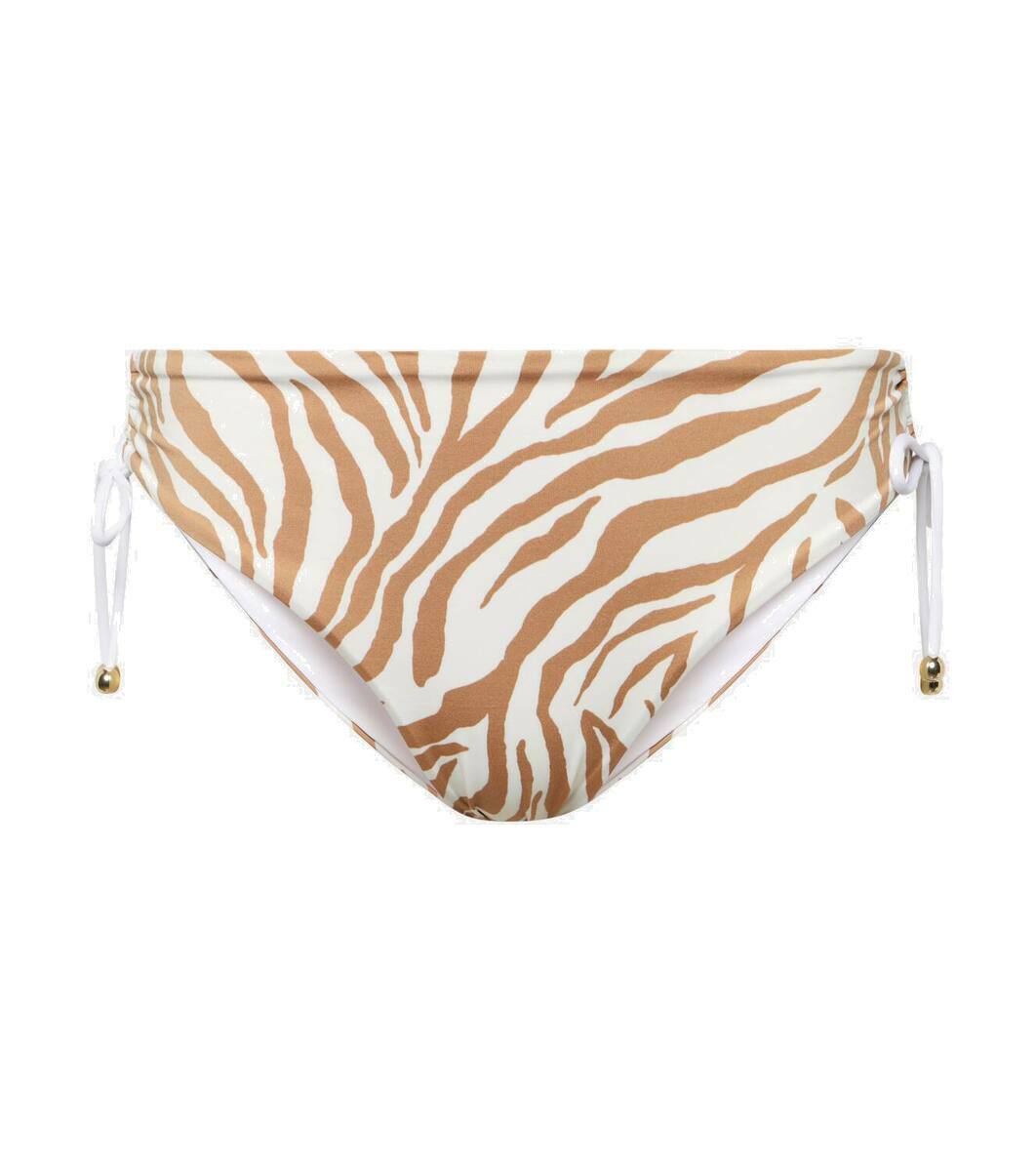 【Max Mara Beachwear】Selina ダブルジャージー ビキニボトム Selina bikini bottoms in brown - Max Mara | Mytheresa