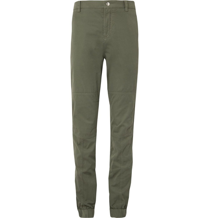 Photo: Brunello Cucinelli - Stretch-Cotton Twill Trousers - Men - Green