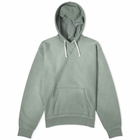 RRL Men's Popover Hoodie in Collegiate Green