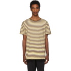 nonnative Beige Striped Dweller T-Shirt