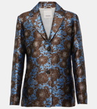 'S Max Mara Kate floral jacquard blazer
