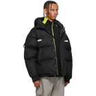 ADER error Black Puma Edition Down Puffer Jacket