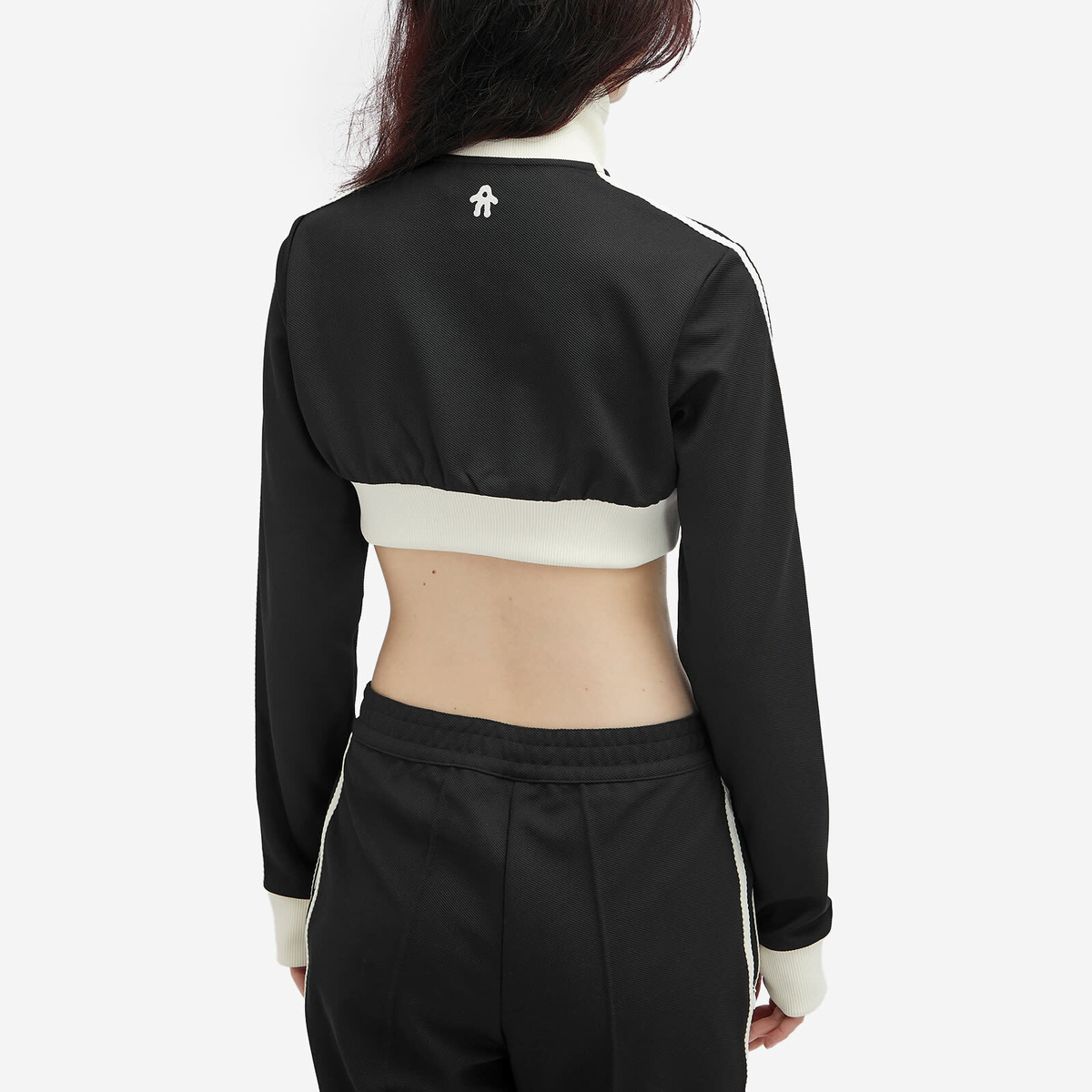 Adidas Women's by Avavav Cropped Track Top in Black adidas