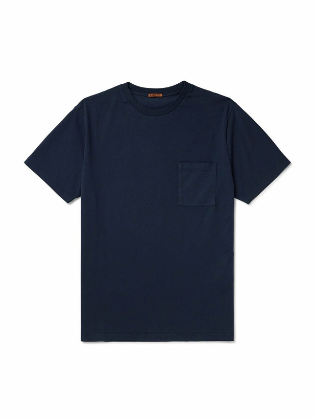 Photo: Barena - Cotton-Jersey T-Shirt - Blue