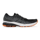 Asics Black and Grey GT-2000 9 Knit Sneakers