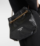 Balenciaga Crush Mini leather tote bag