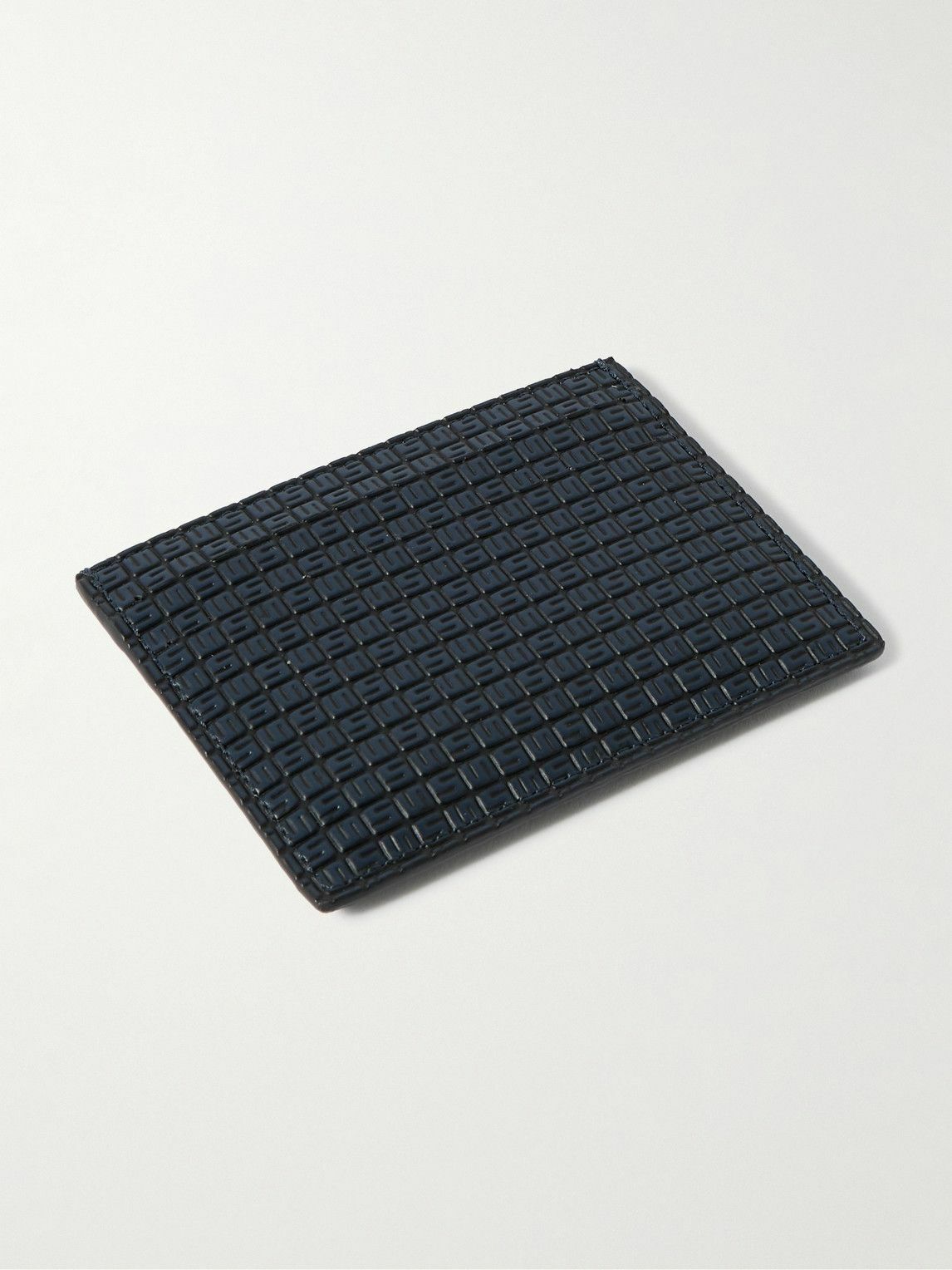 Serapian - Leather and Stepan Coated-Canvas Cardholder