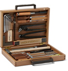 WohnGeist - 24-Piece Tool Kit in Wood Case - Brown