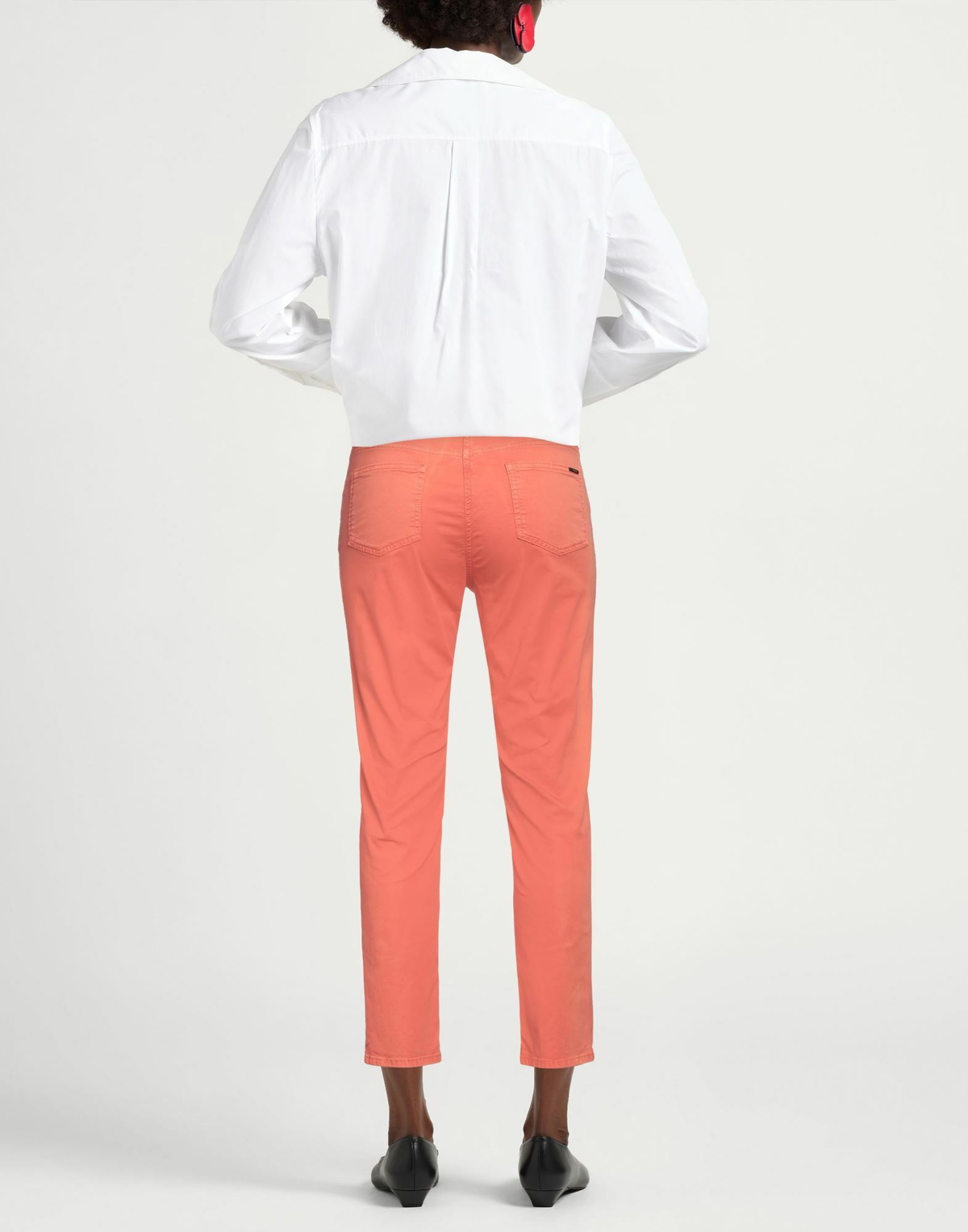 Peserico Womens Pants in Coral