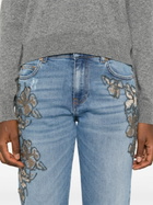 ERMANNO - Embroidered Denim Jeans