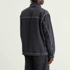 Stan Ray Men's Coverall Jacket in Stonewashed Black Denim