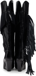 ABRA Black Rose Tall Boots