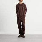 Needles Men's Poly Smooth Crew Neck Sweatshirt in Brown