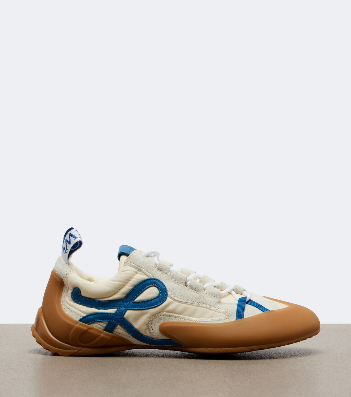 Loewe Grip Anagram suede-trimmed sneakers