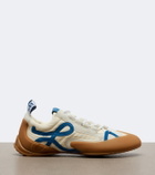 Loewe Grip Anagram suede-trimmed sneakers