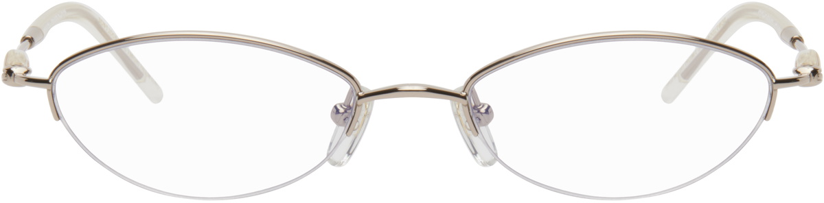 BONNIE CLYDE Gold Metal Jewel Glasses Bonnie Clyde