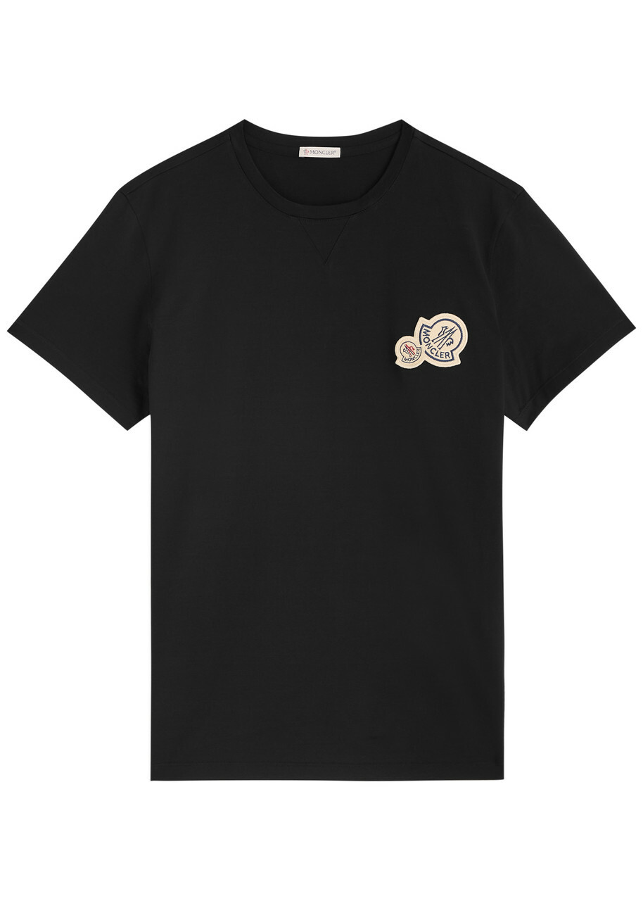 Moncler Hiroshi Fujiwara x Fragment Logo T-Shirt Black Men's