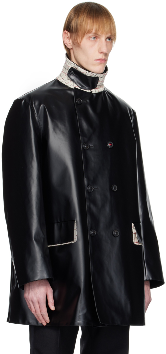 Maison Margiela Black Caban Jacket Maison Margiela