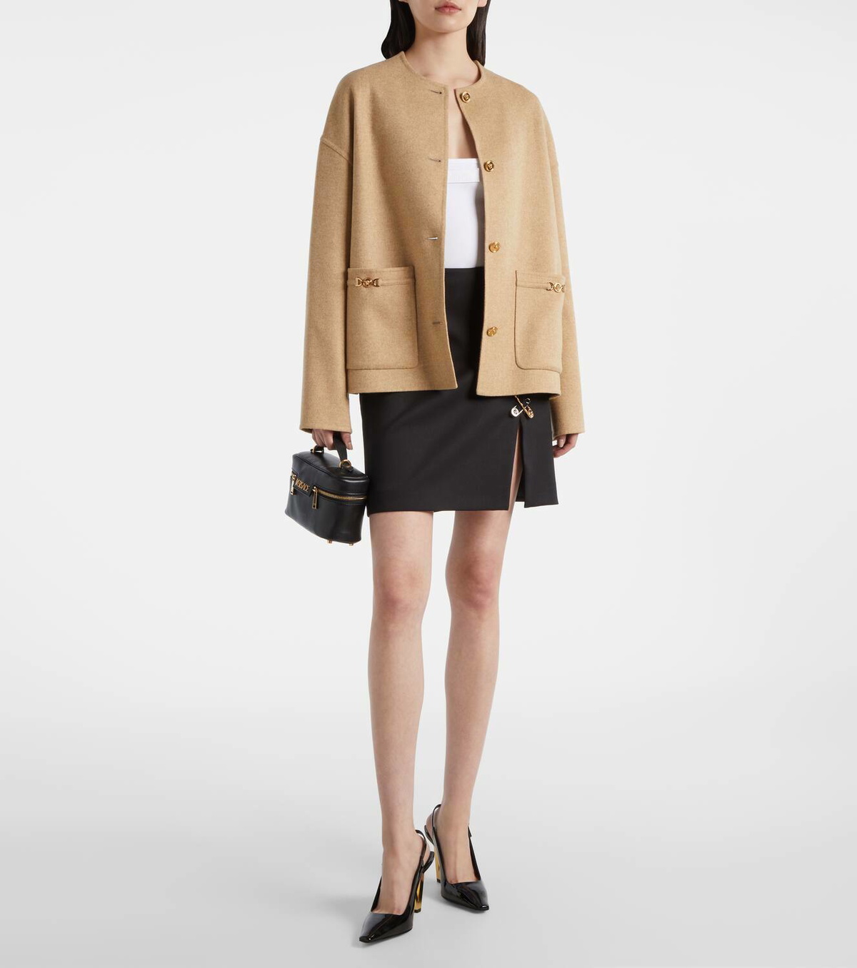 Versace Wool-blend jacket