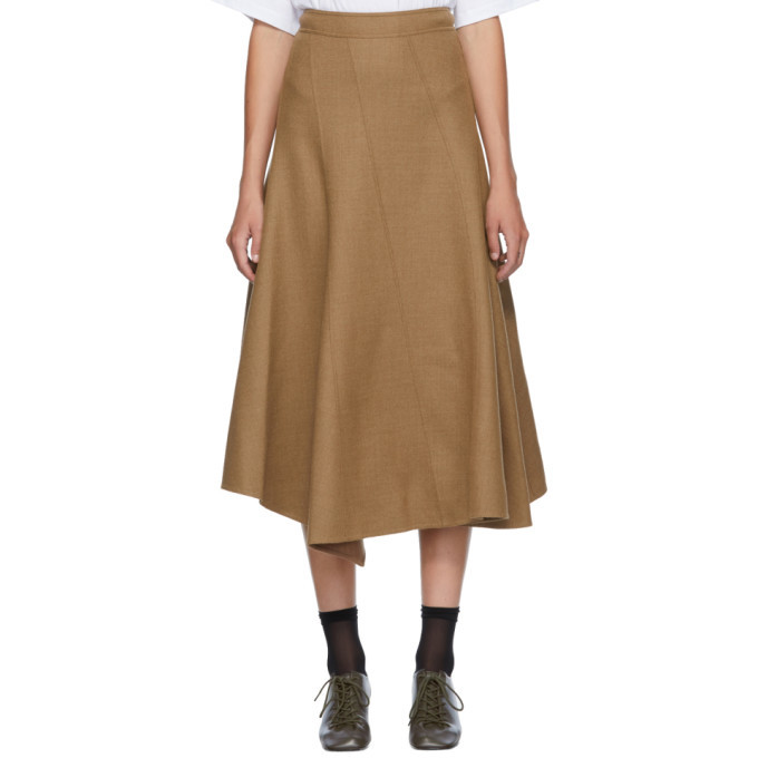 Photo: JW Anderson Tan Spiral Skirt