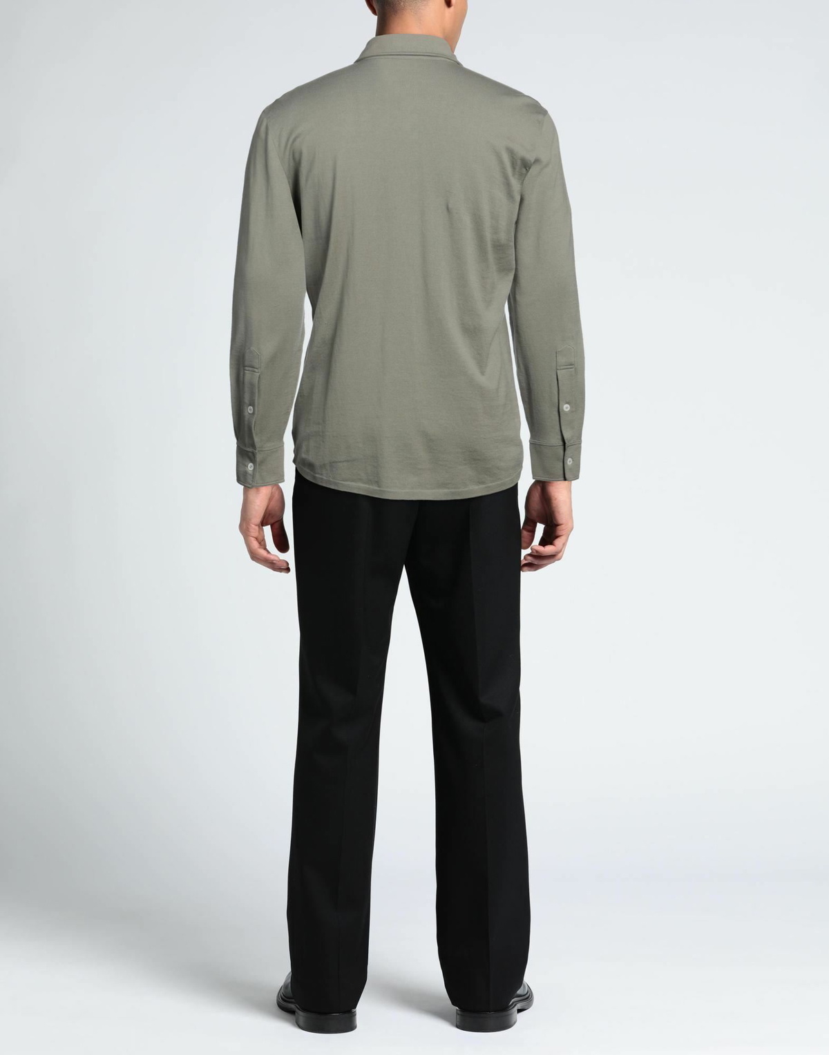 Brunello Cucinelli Mens Shirt in Sage green