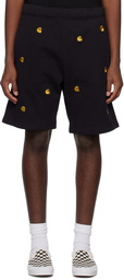 Carhartt Work In Progress Black Seek Shorts