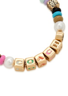 Coach Logo Charm Bracelet - Multicoloured - One Size