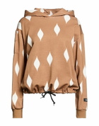 Shoe Womens Sweatshirt Camel