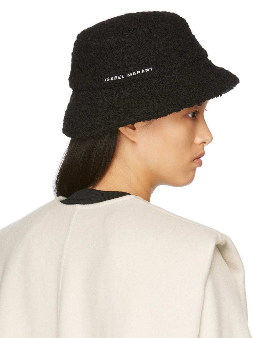 Isabel Marant wool bucket hat White Haley Bucket Hat by Isabel Marant on Sale main image 2