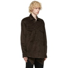 Youths in Balaclava Brown Corduroy Shirt