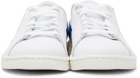 Nike Jordan White & Blue Air Jordan 1 Centre Court Sneakers