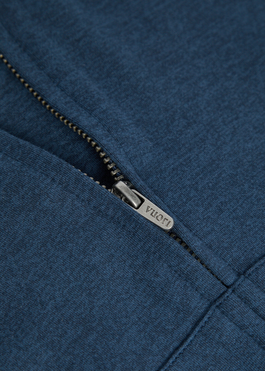 Vuori Halo Mini Hooded Jersey Sweatshirt Navy