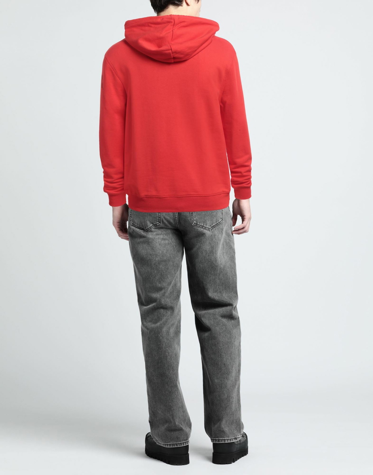 Lanvin Mens Sweatshirt in Tomato red