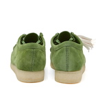 Clarks x END. Milan Wallabee in Green Combi