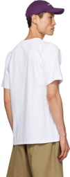 BAPE White ABC Camo Side Big Ape Head T-Shirt