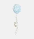 Magda Butrym Rose embellished drop earrings