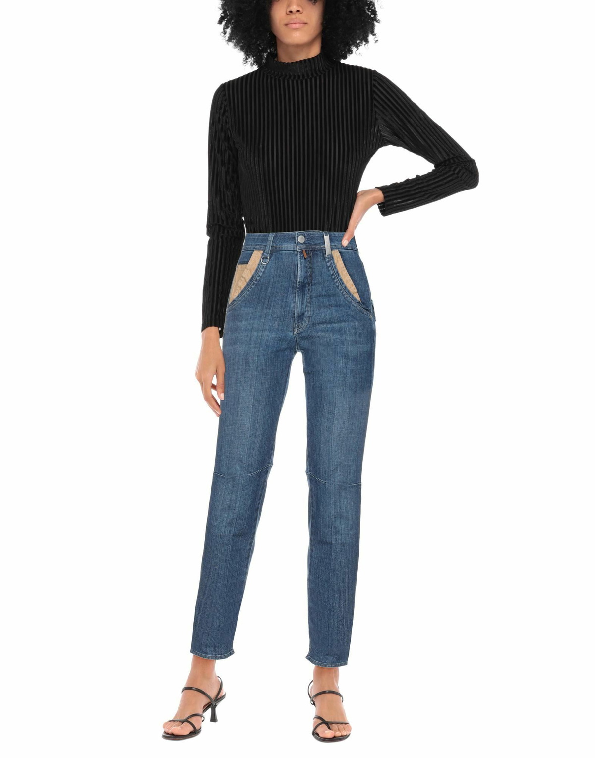 High Womens Jeans in Blue