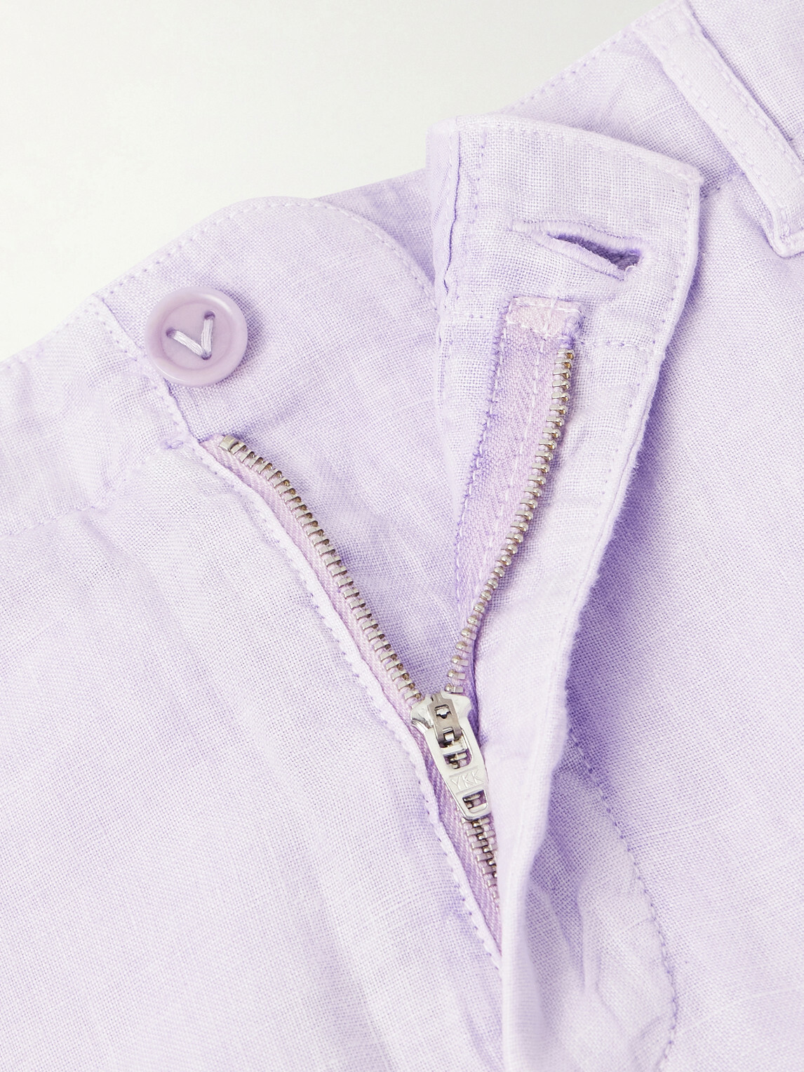 Vilebrequin - Straight-Leg Garment-Dyed Linen Shorts - Pink