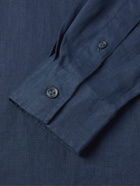 Vilebrequin - Caroubis Linen Shirt - Blue