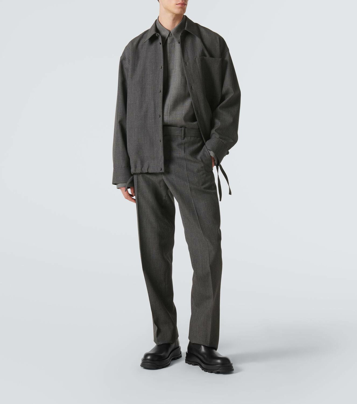 Jil Sander Leather Chelsea boots