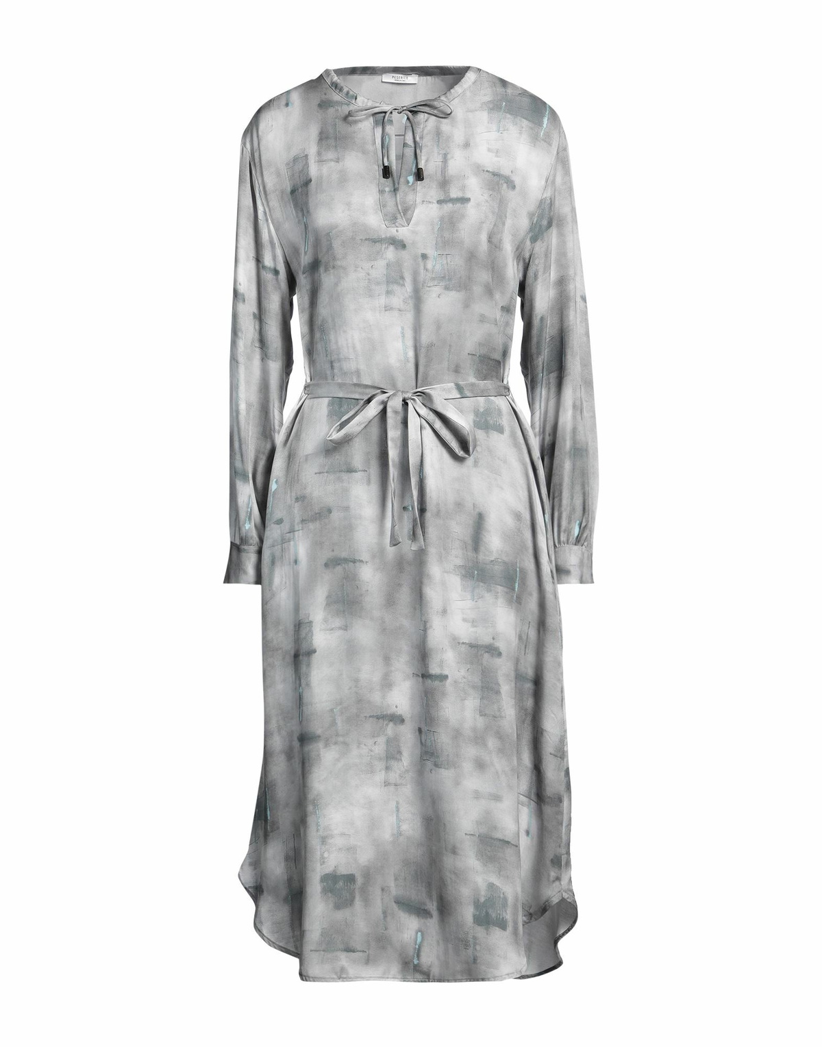 Peserico Womens Midi dress in Grey