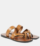 A. Emery Carter leather sandals