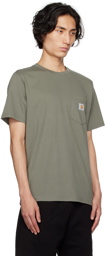 Carhartt Work In Progress Khaki Pocket T-Shirt