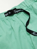 KAPITAL - Easy Wide-Leg Belted Cotton-Twill Shorts - Green