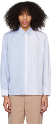 Maison Kitsuné Blue Regular Shirt