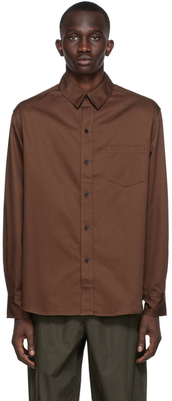 Photo: Meta Campania Collective Sagl Brown Pablo Shirt