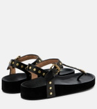 Isabel Marant Enore studded leather thong sandals
