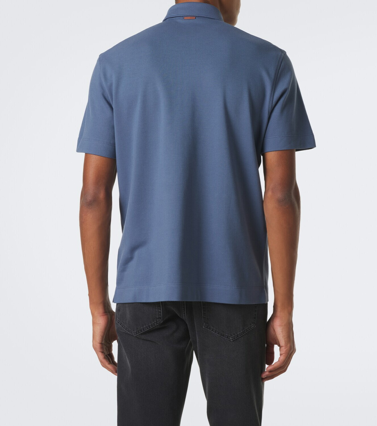 Zegna Cotton piqué polo shirt